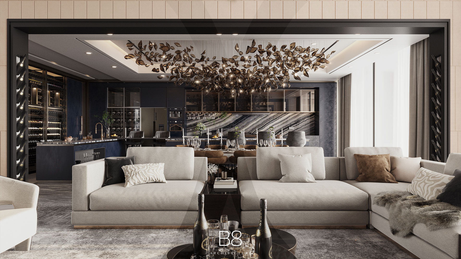 Seba Riva Villa Interior - Luxury Living Spaces